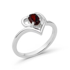 Серебряное (925) кольцо с драгоценными камнями, код ah5703-4 AH5703-4EU-57 цена и информация | Кольца | 220.lv