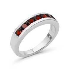 Серебряное (925) кольцо с драгоценными камнями, код ah5219-4 AH5219-4EU-57 цена и информация | Кольца | 220.lv