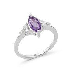 Серебряное (925) кольцо с драгоценными камнями, код ah5578-1 AH5578-1EU-57 цена и информация | Кольца | 220.lv