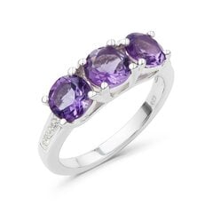 Серебряное (925) кольцо с драгоценными камнями, код ah5375-1 AH5375-1EU-57 цена и информация | Кольца | 220.lv