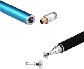 Mixoo Pen Precision Disc Stylus Touch Pen Stylus 2 vienā skārienekrāna pildspalva, kas ir saderīga ar viedtālruņiem un planšetdatoriem (zils) cena un informācija | Citi aksesuāri planšetēm un e-grāmatām | 220.lv