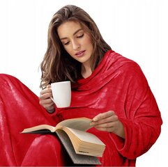 Одеяло с рукавами SPIIN, A666, красное цена и информация | Покрывала, пледы | 220.lv