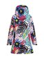 Huppa bērniem parka 140g Janelle 1 12360114*34063, fuksija/zils 4741632145511 cena un informācija | Virsjakas un mēteļi meitenēm | 220.lv