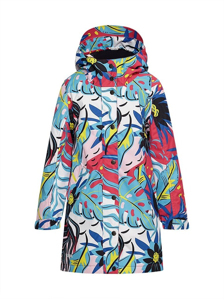 Huppa bērniem parka 140g Janelle 1 12360114*34063, fuksija/zils 4741632145511 cena un informācija | Virsjakas un mēteļi meitenēm | 220.lv