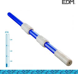 EDM Teleskopisks Rokturis EDM 3,6 m cena un informācija | Baseinu piederumi | 220.lv