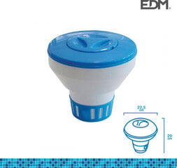Дозатор хлора EDM Ø 22,5 x 20 cm цена и информация | Химия для бассейнов | 220.lv