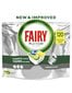 Fairy Platinum All in One Tabletes Trauku Mašīnai Lemon, 120 Tabletes cena un informācija | Trauku mazgāšanas līdzekļi | 220.lv
