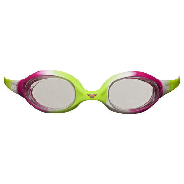 Peldēšanas brilles Arena Spider Junior Rozā/Zaļas cena un informācija | Peldēšanas brilles | 220.lv