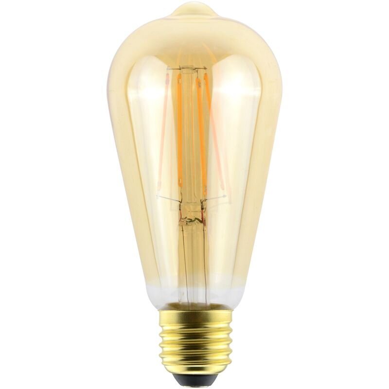 LED lampa Avide 7W E27 ST57 Dimm/Amber FL cena un informācija | Spuldzes | 220.lv