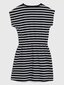 Svītraina kleita Tommy Hilfiger Breton Stripe V-Neck Desert Sky 540125139 цена и информация | Kleitas meitenēm | 220.lv