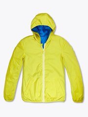 Virsjaka zēniem BRUMS Giubbino Antivento Repreve Reversibile Giallo Lime 520087844 cena un informācija | Zēnu jakas, džemperi, žaketes, vestes | 220.lv