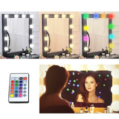 Spoguļlampas ar tālvadības pulti cena un informācija | Iebūvējamās lampas, LED paneļi | 220.lv