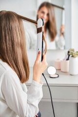 Выпрямитель для волос Rowenta Optiliss II, белый цена и информация | Приборы для укладки и выпрямления волос | 220.lv