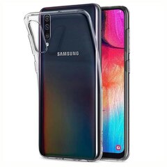 Ultra Slim 0,3 mm aizmugurējais korpuss priekš SAMSUNG Galaxy A50 / A50S / A30S caurspīdīgs цена и информация | Чехлы для телефонов | 220.lv