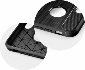 Futrālis Carbon paredzēts iPhone XS MAX, melns цена и информация | Чехлы для телефонов | 220.lv