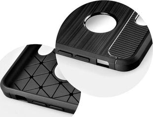 Чехол Carbon, для Huawei Honor 9A, черный цена и информация | Чехлы для телефонов | 220.lv