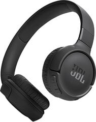 JBL Tune 520BT JBLT520BTBLKEU цена и информация | Наушники с микрофоном Asus H1 Wireless Чёрный | 220.lv