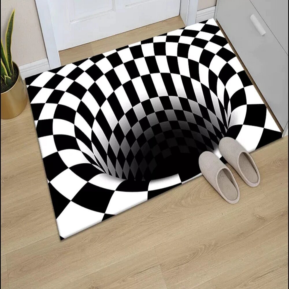 3D paklājs ar ilūziju cena un informācija | Vannas istabas aksesuāri | 220.lv