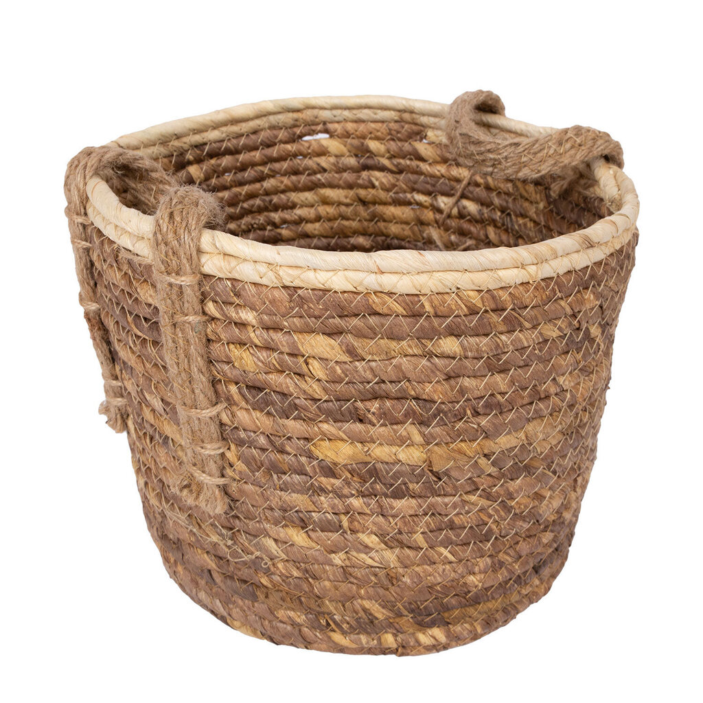 Basket BALI-3, D25xH20cm, natural cena un informācija | Veļas grozi un mantu uzglabāšanas kastes | 220.lv