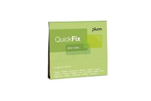 Пластыри QuickFix Aloe Vera, упаковка 45 шт. цена и информация | Первая помощь | 220.lv