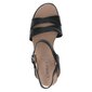 Caprice sieviešu sandales 9-28710 01*20, melns 9-28710*01-041 cena un informācija | Sieviešu sandales | 220.lv
