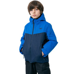 Лыжная куртка для мальчика 4F темный мейр HJZ22 JKUMN001 30S цена и информация | Куртки для мальчиков | 220.lv