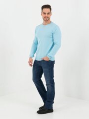 Vīriešu džemperis STORGIO Gaiši zils 563905231 цена и информация | Мужские свитера | 220.lv