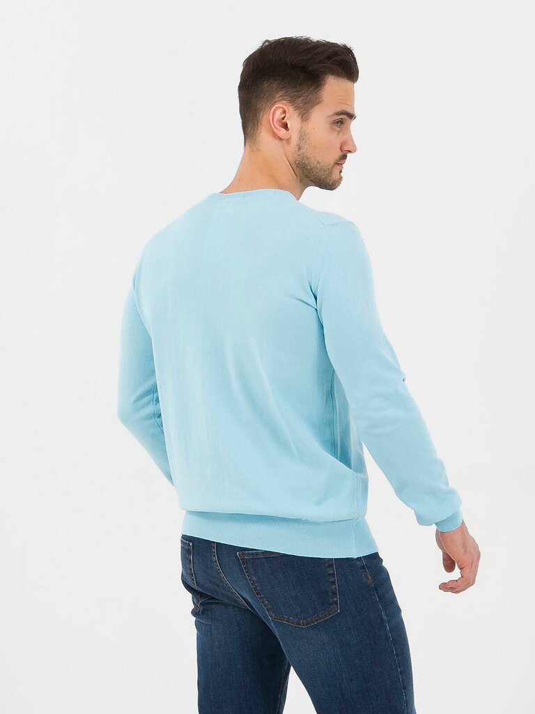 Vīriešu džemperis STORGIO Gaiši zils 563905231 cena un informācija | Vīriešu džemperi | 220.lv
