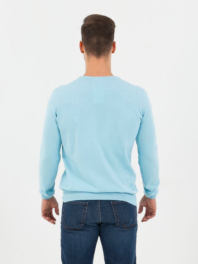 Vīriešu džemperis STORGIO Gaiši zils 563905231 cena un informācija | Vīriešu džemperi | 220.lv