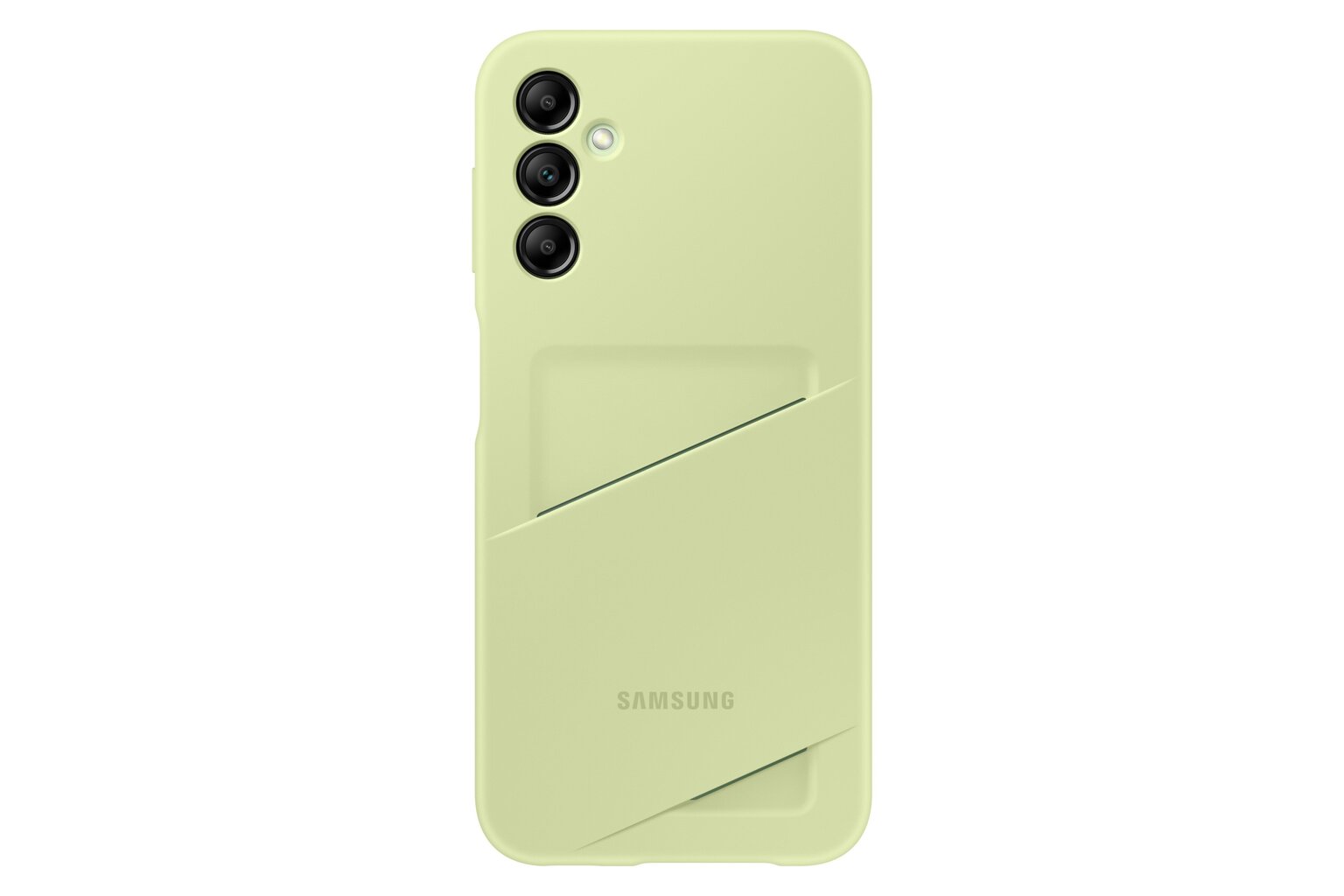 Vāciņš Card Slot Case, piemērots Samsung Galaxy A14, A14 5G, dzeltens cena un informācija | Telefonu vāciņi, maciņi | 220.lv