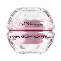 Дневной крем для лица и кожи вокруг глаз Yonelle Roses Beauty Day Cream, 50 мл цена и информация | Наносите на чистую кожу лица. Подержите около 10-15 минут и смойте водой. | 220.lv