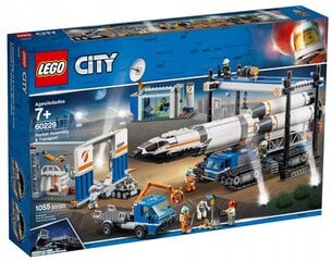 LEGO City 60229 Транспортировка и сборка ракеты цена и информация | Конструкторы и кубики | 220.lv