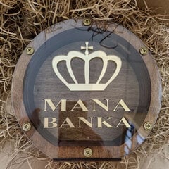 Koka krājkase MANA BANKA цена и информация | Оригинальные копилки | 220.lv