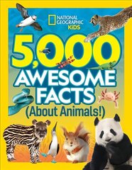 5,000 Awesome Facts About Animals цена и информация | Книги для детей | 220.lv