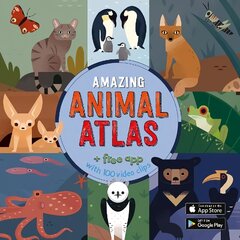 Amazing Animal Atlas cena un informācija | Bērnu grāmatas | 220.lv