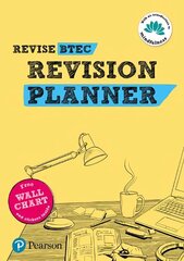 Pearson REVISE BTEC Revision Planner - 2023 and 2024 exams and assessments: for home learning, 2022 and 2023 assessments and exams cena un informācija | Grāmatas pusaudžiem un jauniešiem | 220.lv