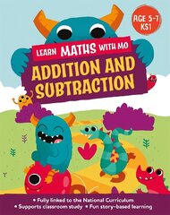 Learn Maths with Mo: Addition and Subtraction cena un informācija | Bērnu grāmatas | 220.lv