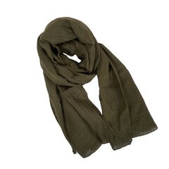 Льняной шарф Norravilla Forest Green цена и информация | Женские шарфы, платки | 220.lv