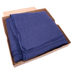 Льняной шарф Norravilla Jeans Blue цена и информация | <p>Тапочки женские</p>
 | 220.lv