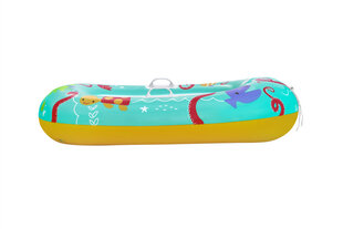 Piepūšamā bērnu laiva 119 x 79 cm , oranža cena un informācija | Piepūšamās rotaļlietas un pludmales preces | 220.lv