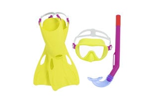 Набор для подводного плавания для детей Bestway, желтый цена и информация | Ласты | 220.lv
