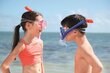 Bestway bērnu snorkelēšanas maska ar caurulīti, rozā krāsā cena un informācija | Niršanas maskas | 220.lv