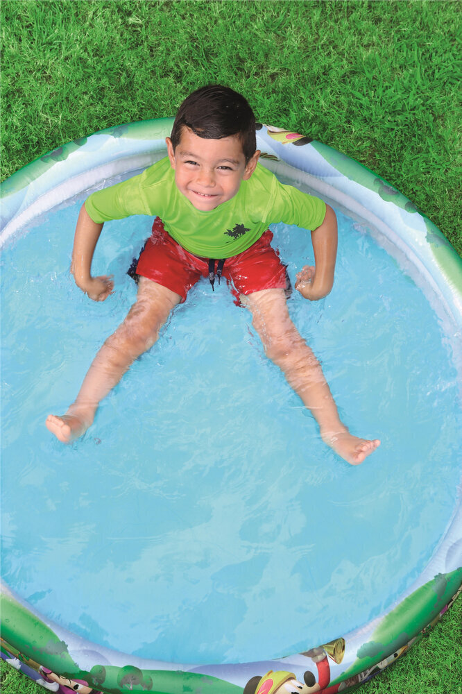 Piepūšamais baseins bērniem Bestway Mickey Mouse, 122 x 25 cm cena un informācija | Baseini | 220.lv