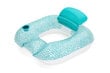 Bestway Piepūšamais peldēšanas ritenis ar atzveltni, 102 cm, zils cena un informācija | Piepūšamās rotaļlietas un pludmales preces | 220.lv