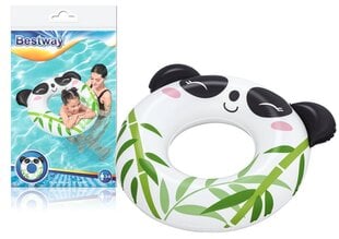 Надувной круг для плавания Bestway panda, 76 см цена и информация | Надувные и пляжные товары | 220.lv