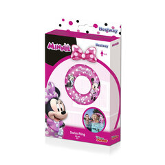 Надувное колесо для плавания Bestway Minnie Mouse, 56 см цена и информация | Надувные и пляжные товары | 220.lv