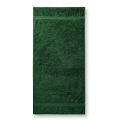 Kokvilnas vannas dvielis Malfini Bottle Green 70x140cm. цена и информация | Полотенца | 220.lv