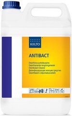 Tīrīšanas un dezinfekcijas līdzeklis KIILTO Antibact, koncentrēts, 5 l cena un informācija | Tīrīšanas līdzekļi | 220.lv