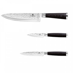 набор из 3 ножей berlinger haus bh-2486 shine basalt цена и информация | Ножи и аксессуары для них | 220.lv