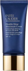 Тональный крем Estée Lauder Double Wear Maximum Cover Camouflage Makeup Face and Body Creamy Vanilla, 30 мл цена и информация | Пудры, базы под макияж | 220.lv